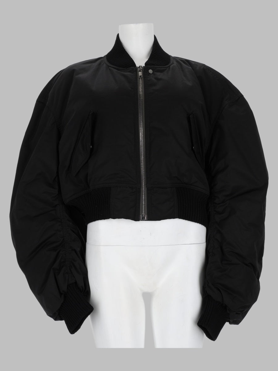 Rick Owens Women Bomber "Secchia Cropped Flight"