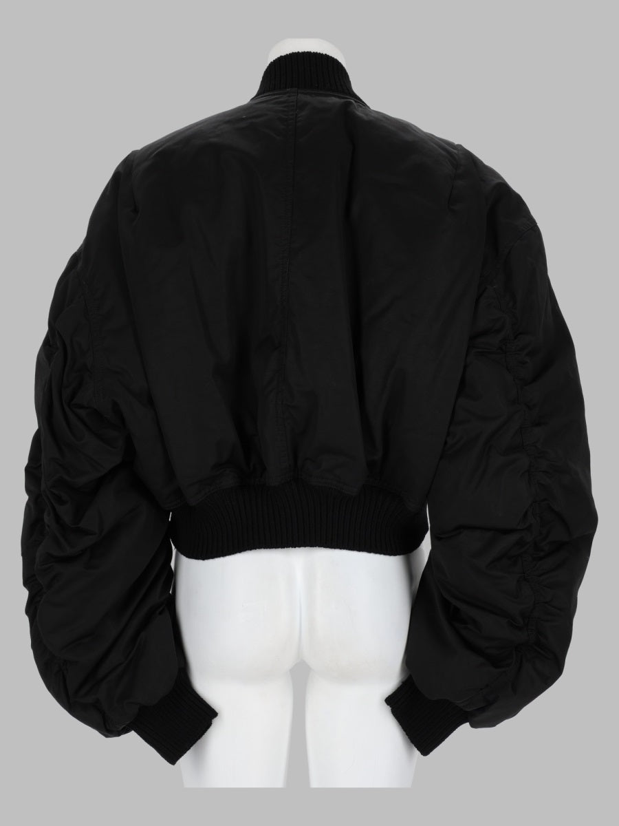 Rick Owens Women Bomber "Secchia Cropped Flight"