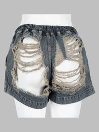 Rick Owens Drkshdw Women Shorts "Fog"