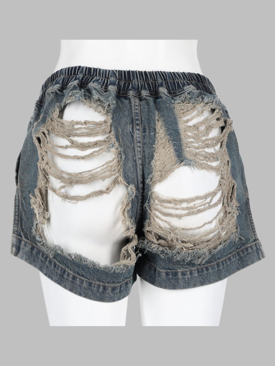 Rick Owens Drkshdw Women Shorts "Fog"