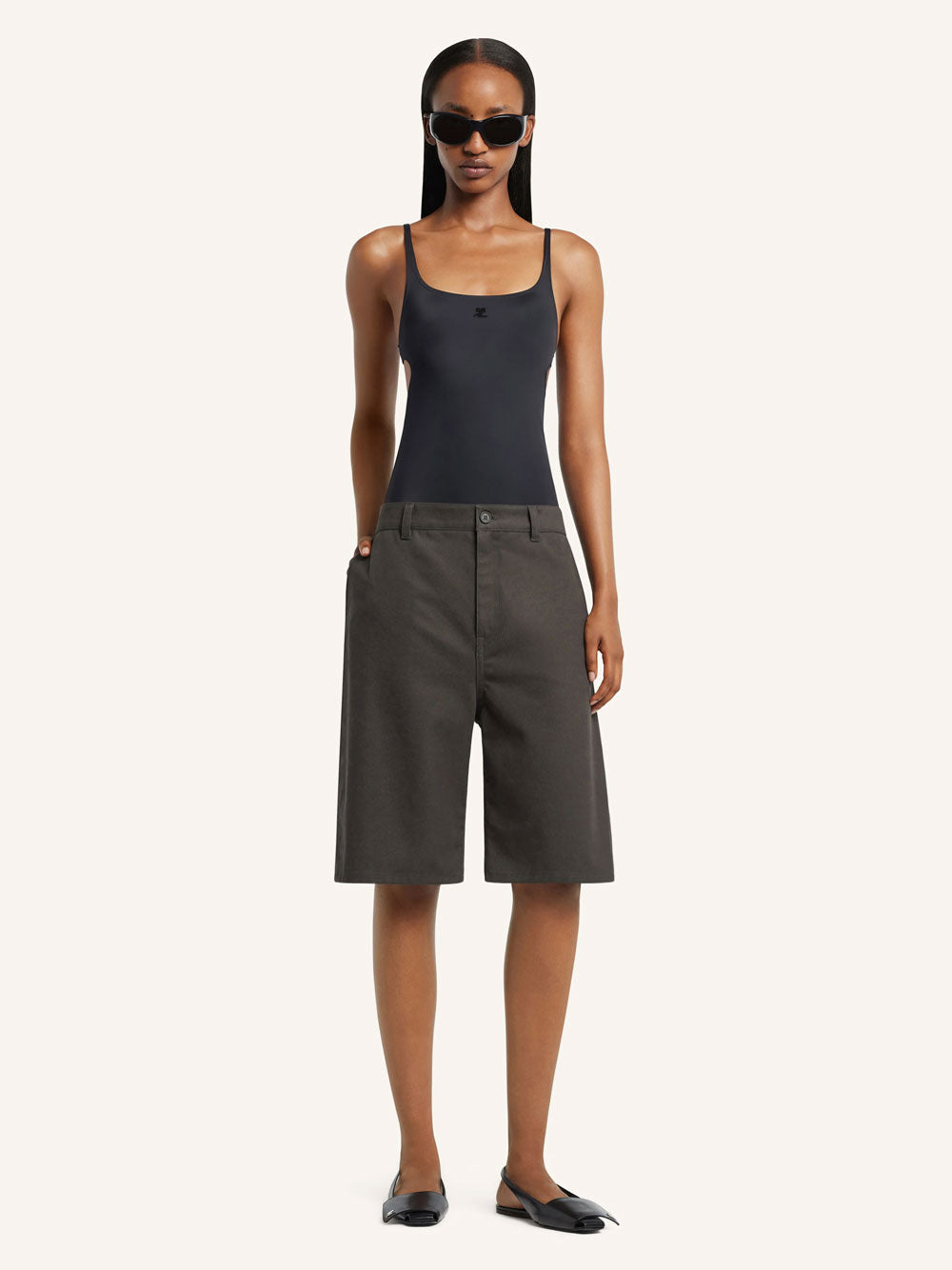 COURREGES Courreges Women Cut-Out One Piece Swimsuit