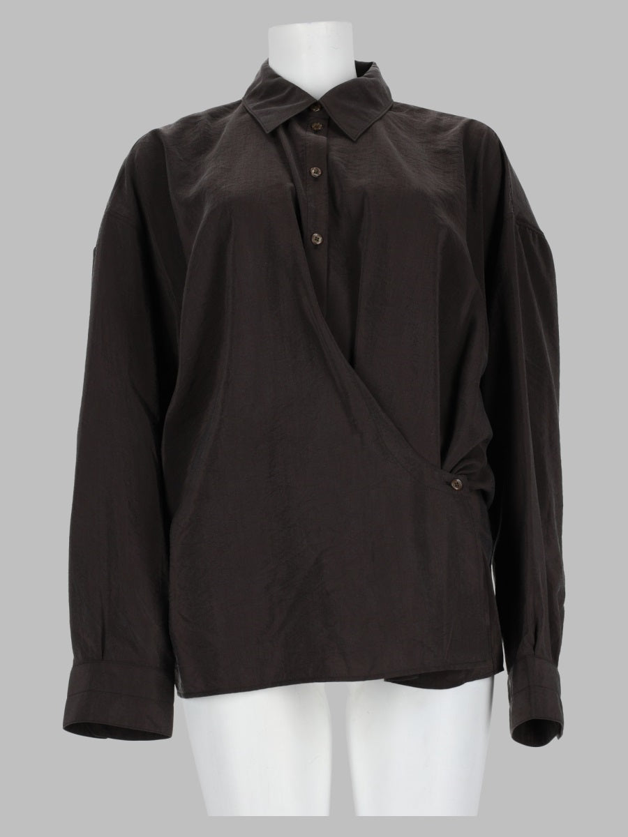 Lemaire Women Camicia "Twisted" In Seta