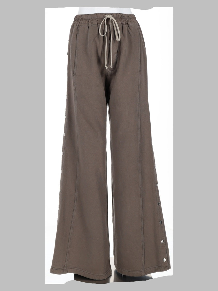 Rick Owens Drkshdw Women Pantalone "Wide Pusher"