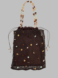 Cult Gaia Women Borsa Tote "Mercier" Con Perline Decorative