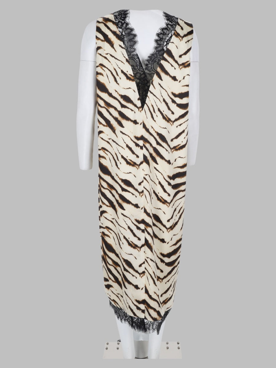 Ganni Women Abito Midi In Raso