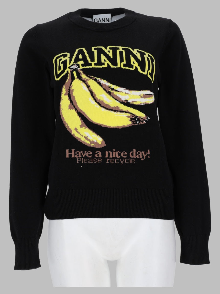 Ganni Women Maglia "Banana"
