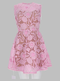 Self-Portrait Women Mini Abito In Pizzo