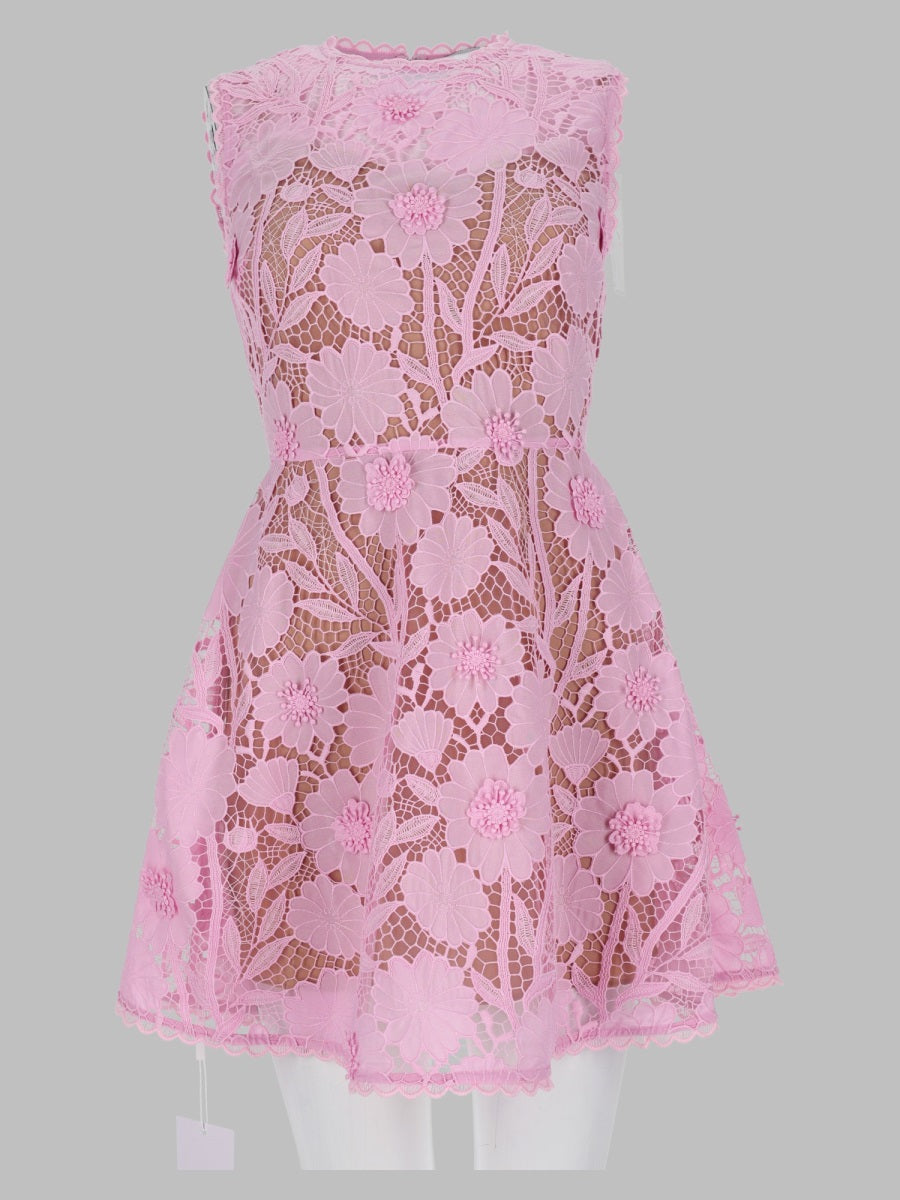 Self-Portrait Women Mini Abito In Pizzo