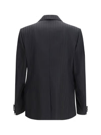 Dolce & Gabbana Men Striped Peak-Lapel Blazer