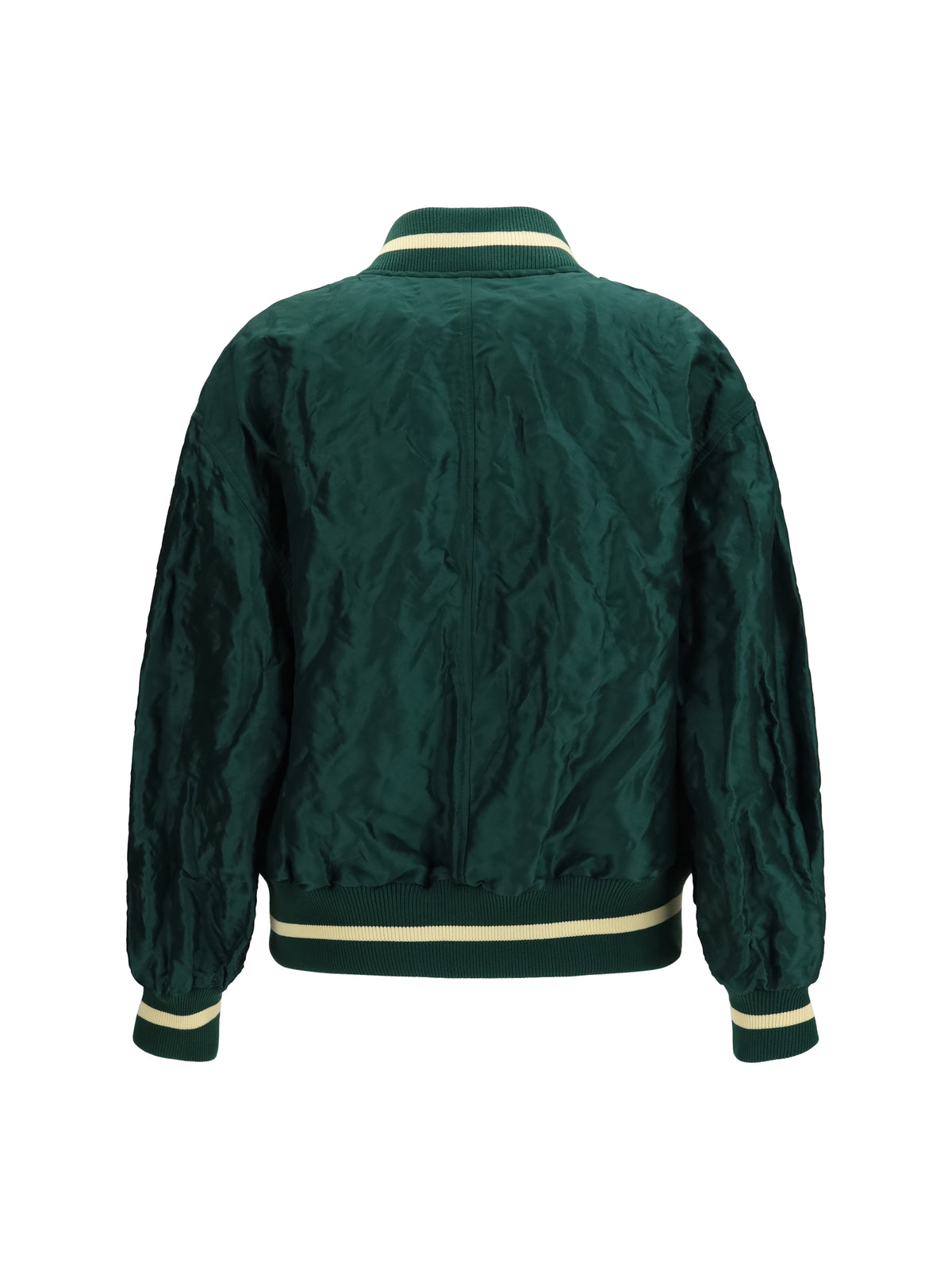 Loewe Women Technical Fabric Bomber Jacket