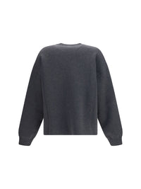 Loewe Men Anagram Cotton-Blend Sweatshirt With Pocket