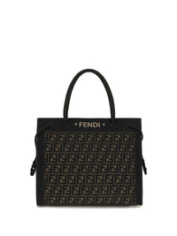 Fendi Women Large Magic Ff Logo Shopping Bag