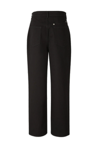 Givenchy Low Crotch Wide Denim Pant_Black
