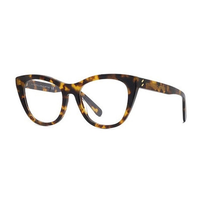 Stella McCartney Eyeglasses Oval Full Rim, Milky Pink Frame and Clear Demo Lenses Lens SC50020I072