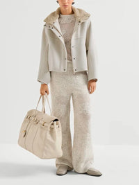 Brunello Cucinelli Women Handcrafted Outerwear Jacket