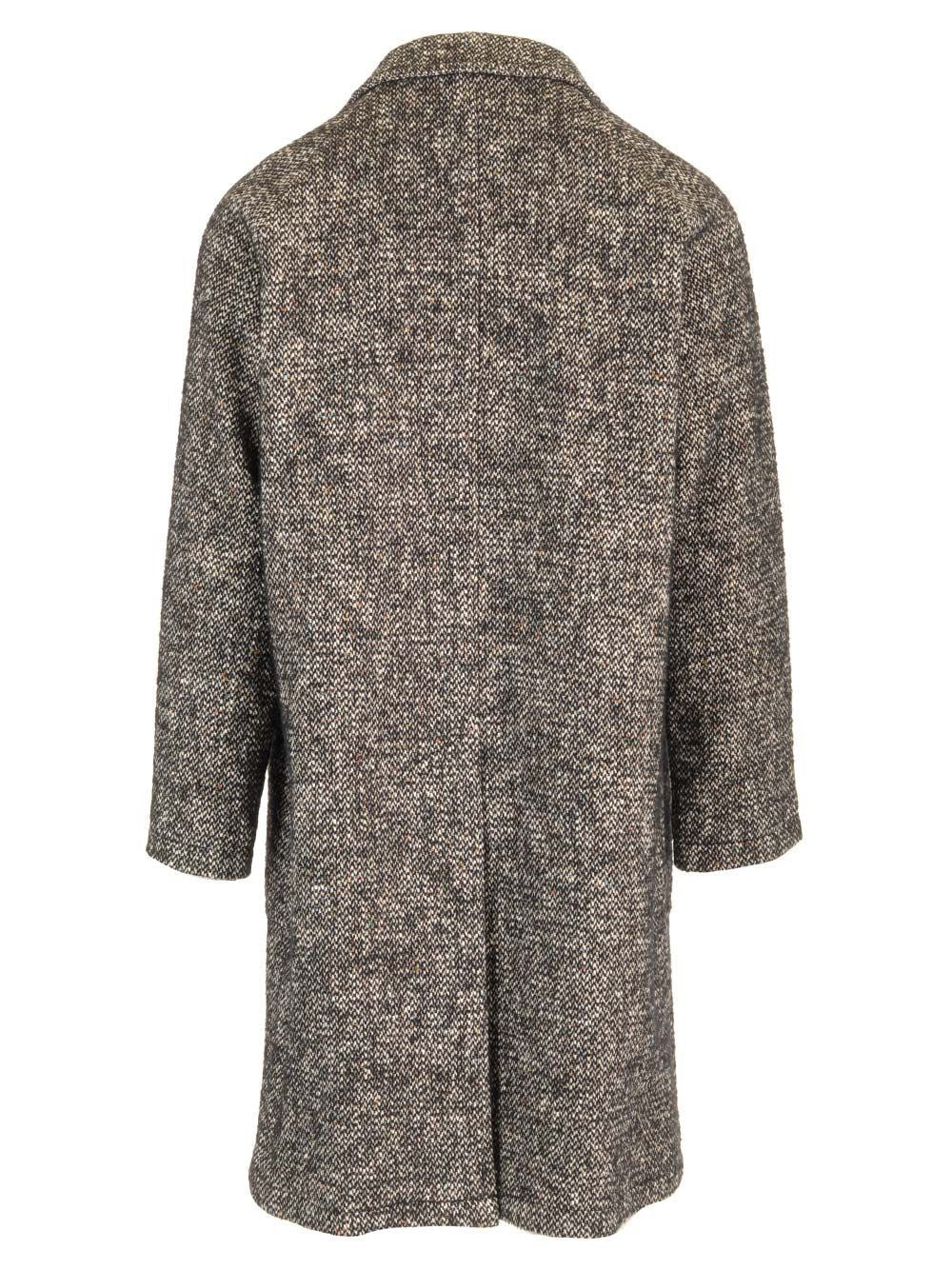 Tagliatore Tagliatore Men Unlined Tweed Coat