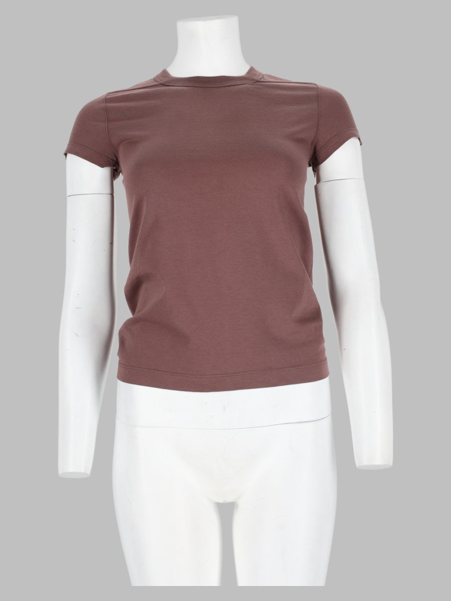 Rick Owens Women T-Shirt Cropped "Level T"