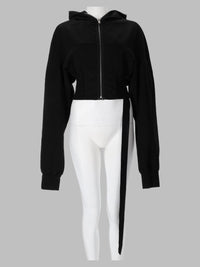 Rick Owens Drkshdw Women Felpa "Collage Gimp"