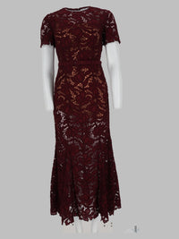 Self-Portrait Women Abito Midi In Pizzo