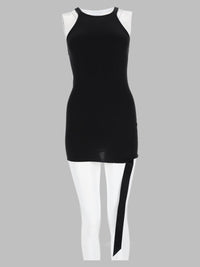 Rick Owens Drkshdw Women Tank Top "Racer" In Cotone