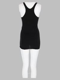 Rick Owens Drkshdw Women Tank Top "Racer" In Cotone