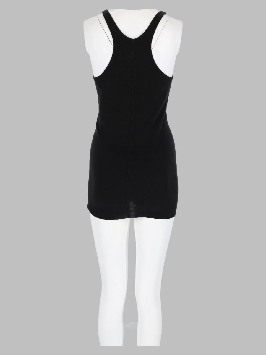Rick Owens Drkshdw Women Tank Top "Racer" In Cotone