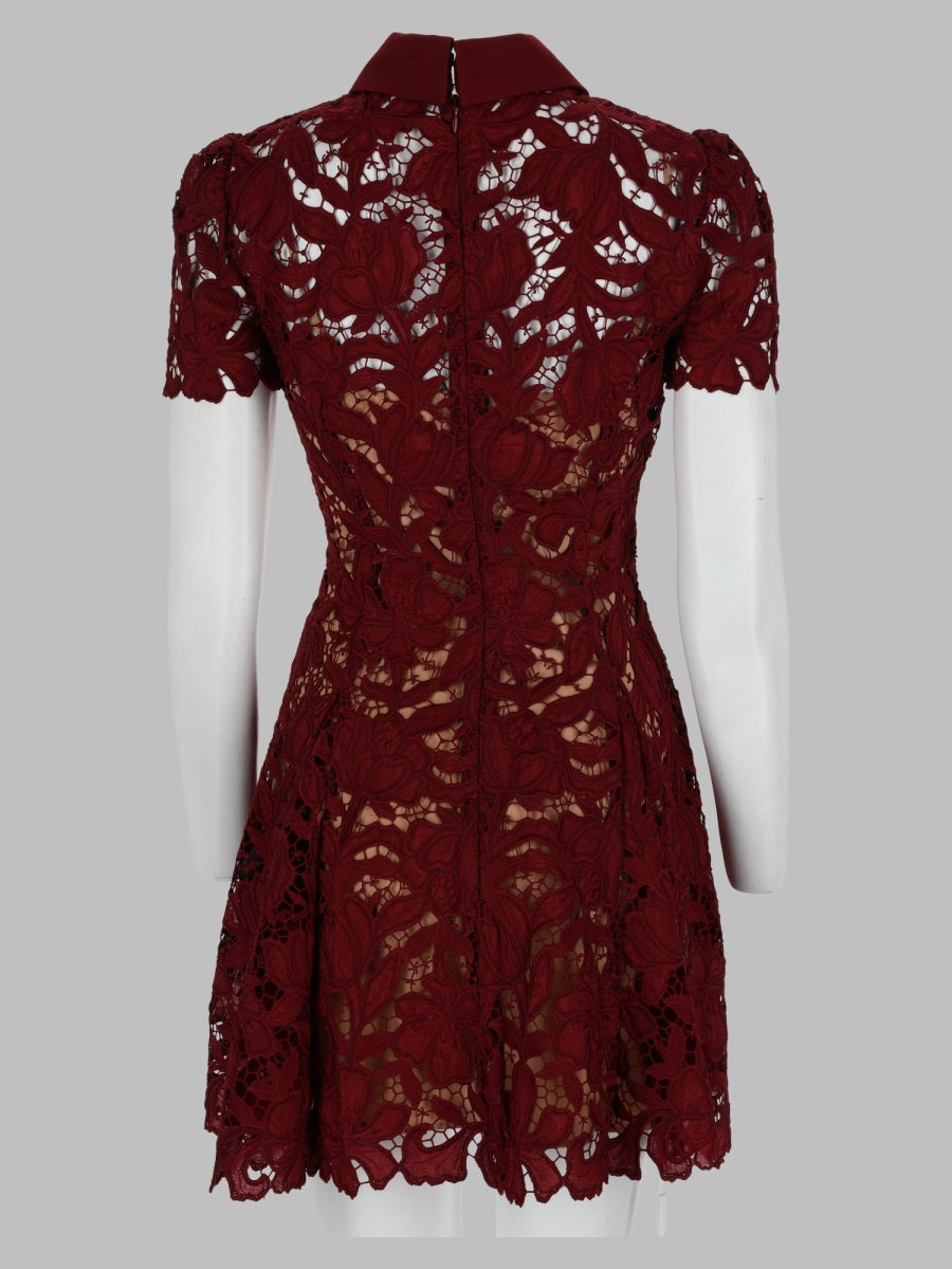 Self-Portrait Women Mini Abito In Pizzo