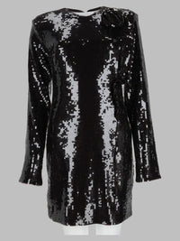 Rotate Women Mini Abito Con Paillettes
