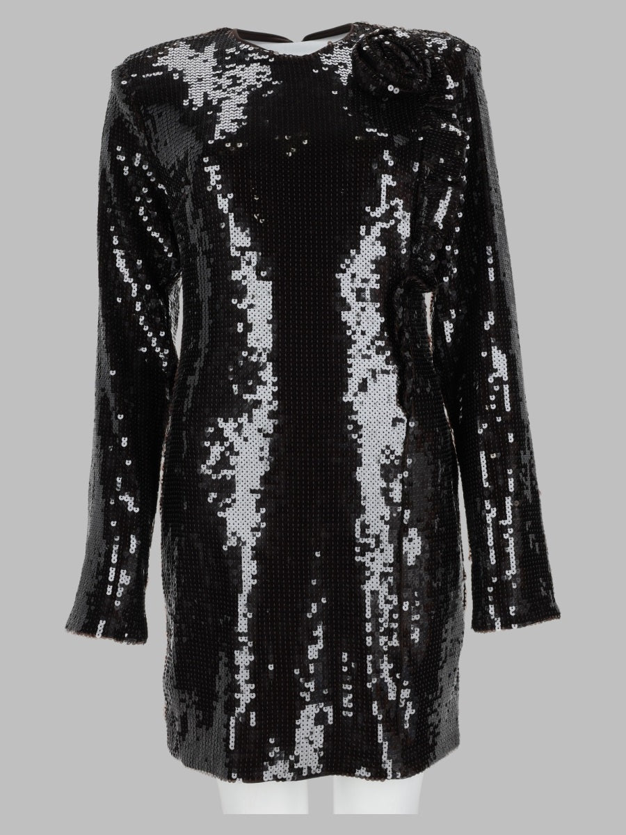 Rotate Women Mini Abito Con Paillettes