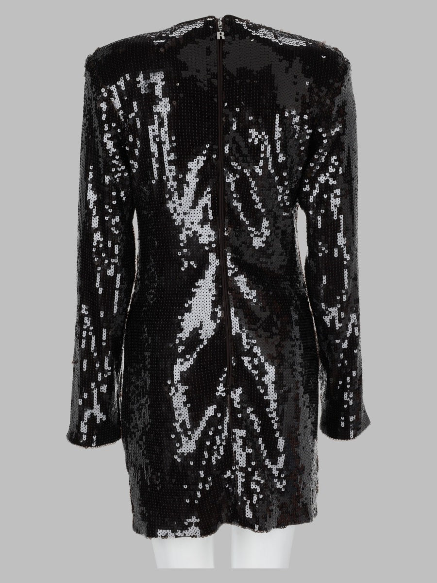 Rotate Women Mini Abito Con Paillettes