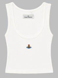 Vivienne Westwood Women Top Cropped A Coste Con Logo