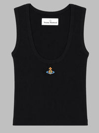 Vivienne Westwood Women Top Cropped A Coste Con Logo