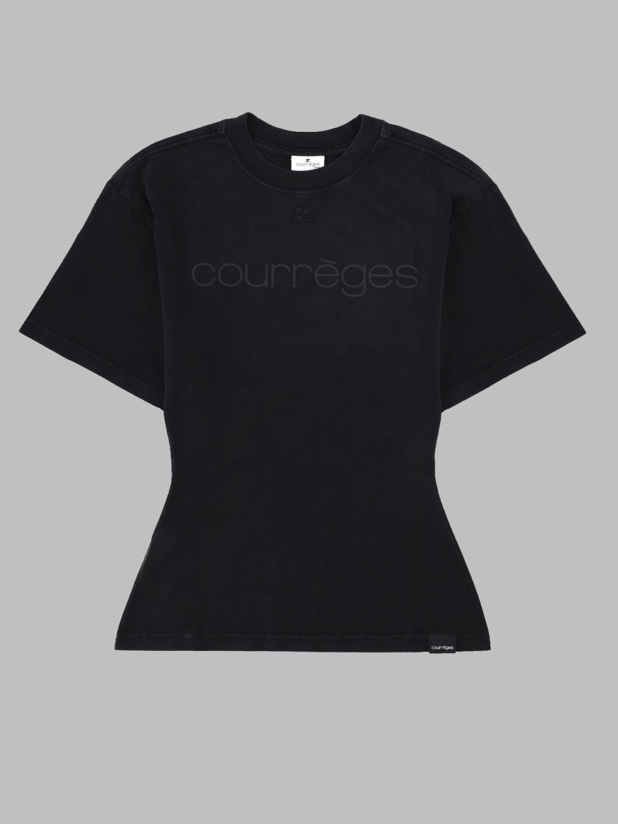 Courreges Women T-Shirt Con Logo