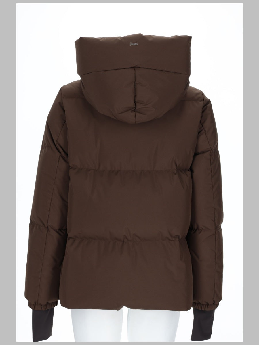 Herno Women Giubbotto Con Cappuccio