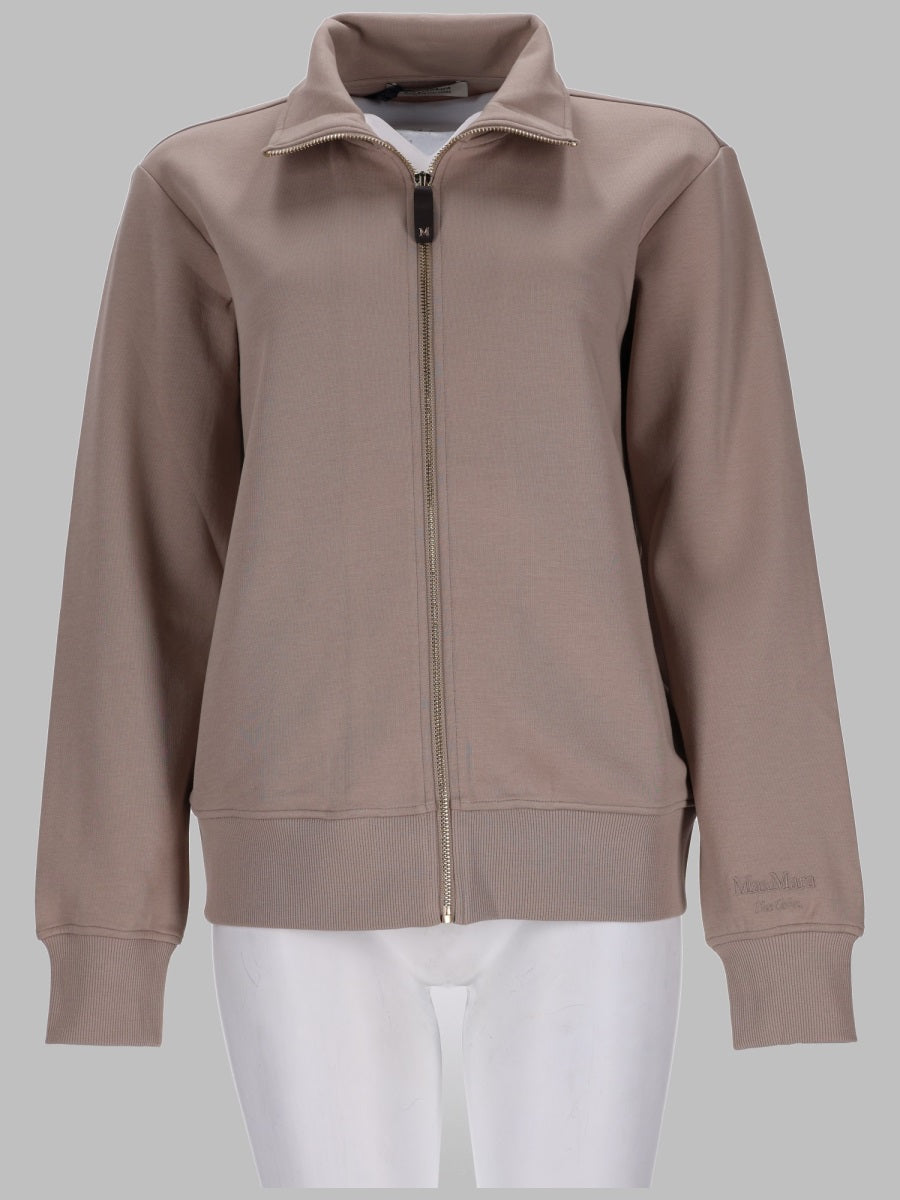 S Max Mara Women Felpa In Jersey Di Cotone Tecnico