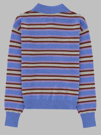 Guest In Residence Unisex Polo "Collegiate" In Maglia Di Cashmere