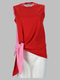 Jw Anderson Women Tank Top Con Nodo