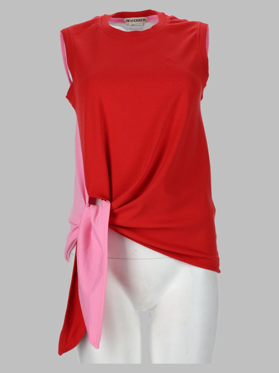 Jw Anderson Women Tank Top Con Nodo