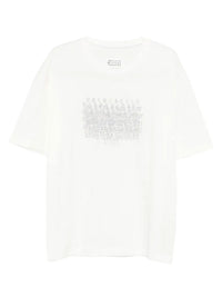 Maison Margiela Men Graphic-Print Cotton T-Shirt