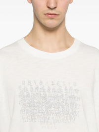 Maison Margiela Men Graphic-Print Cotton T-Shirt