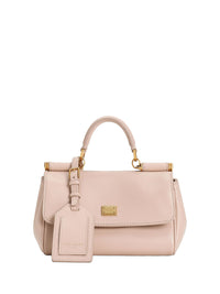 Dolce & Gabbana Women My Sicily Handbag In Plongé Leather