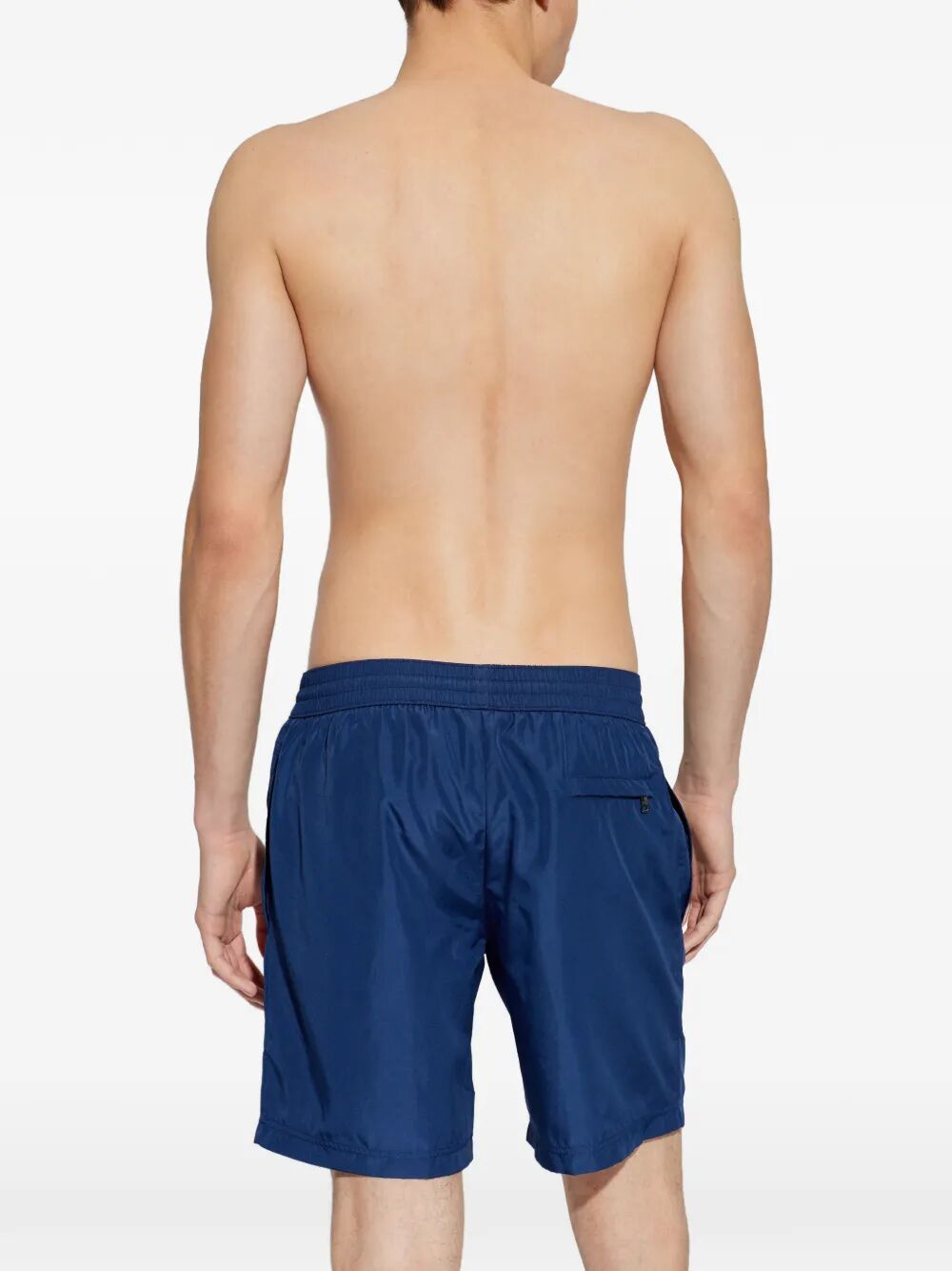 DOLCE & GABBANA Boxer Da Mare Medio Con Placca Logata Women
