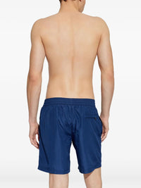 DOLCE & GABBANA Boxer Da Mare Medio Con Placca Logata Women