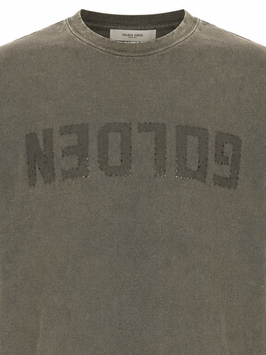 Golden Goose Men T-Shirt In Cotone