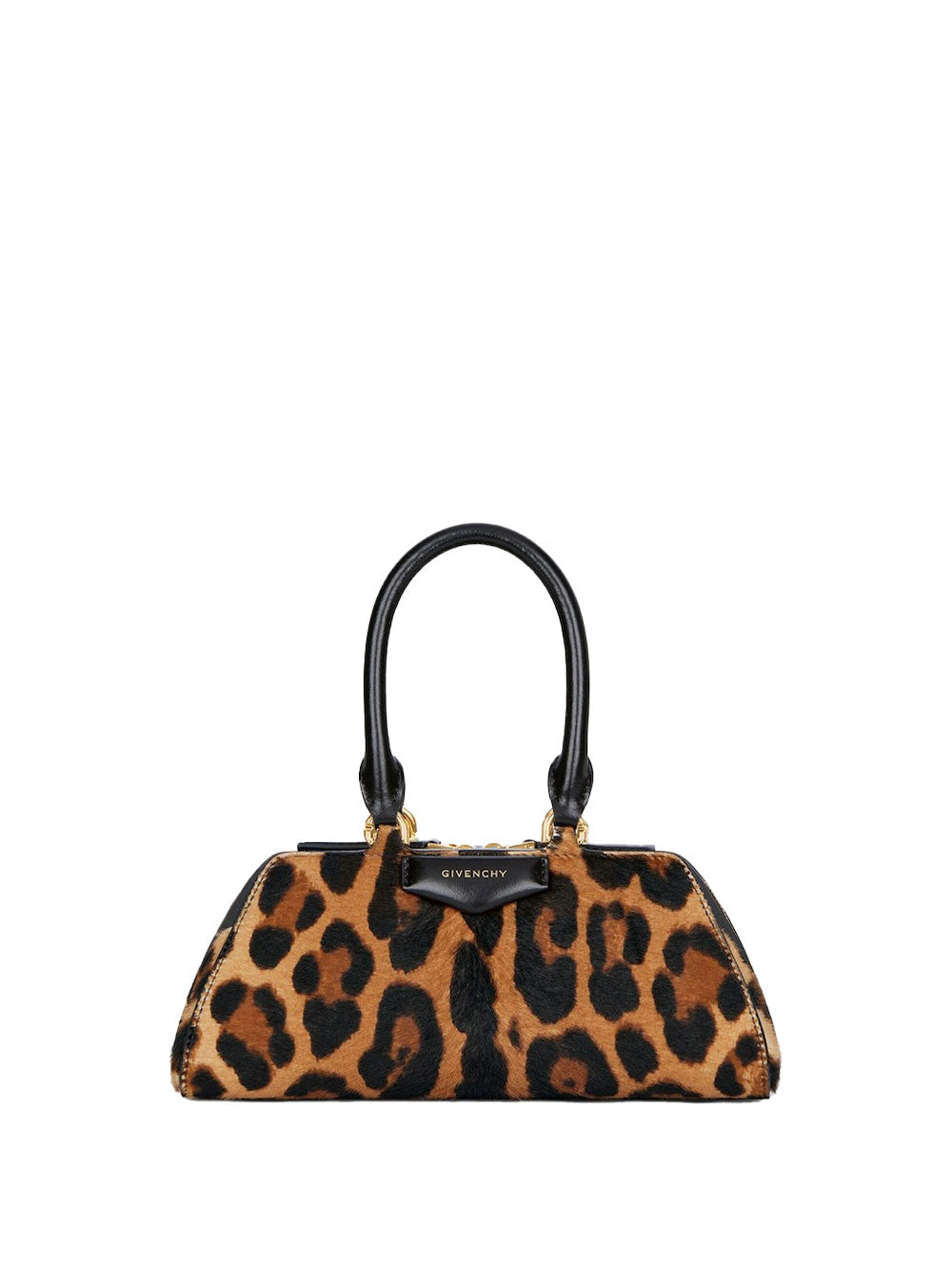 GIVENCHY Givenchy Women Mini Antigona East-West Bag In Leopard Pony Effect Leather