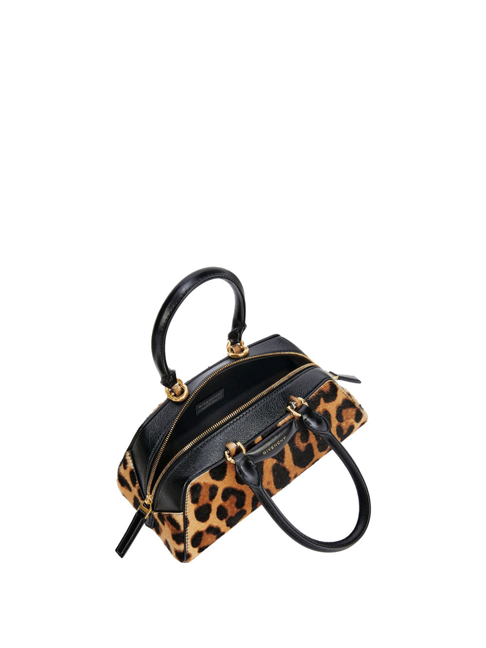 GIVENCHY Givenchy Women Mini Antigona East-West Bag In Leopard Pony Effect Leather