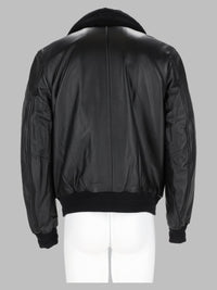 MOOSE KNUCKLES Moose Knuckles Men Bomber "Toba" In Pelle