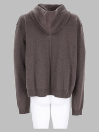 Rick Owens Men Felpa In Maglia Di Di Cashmere