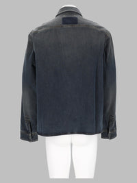 GOLDEN GOOSE Golden Goose Men Camicia Slim Fit In Denim Di Cotone