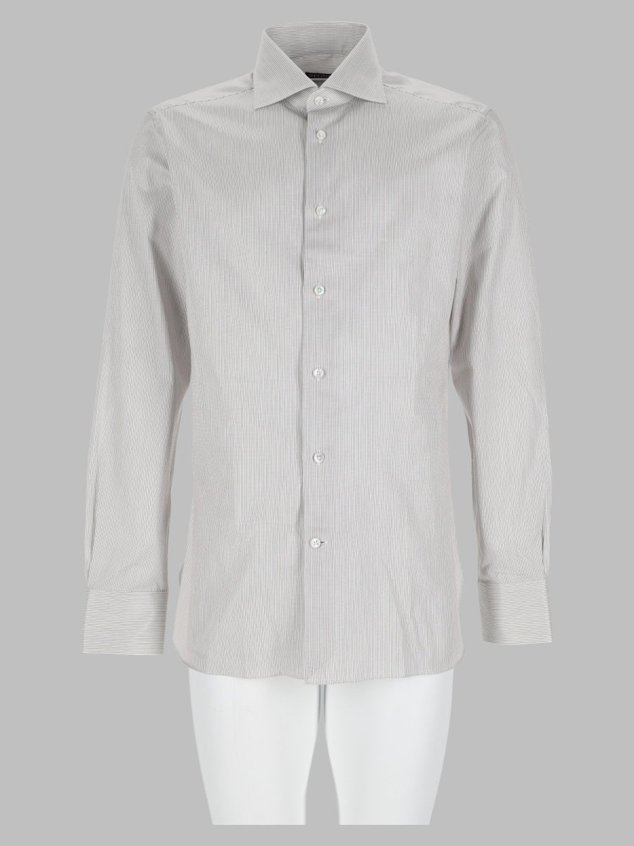 Zegna Men Camicia In Cotone